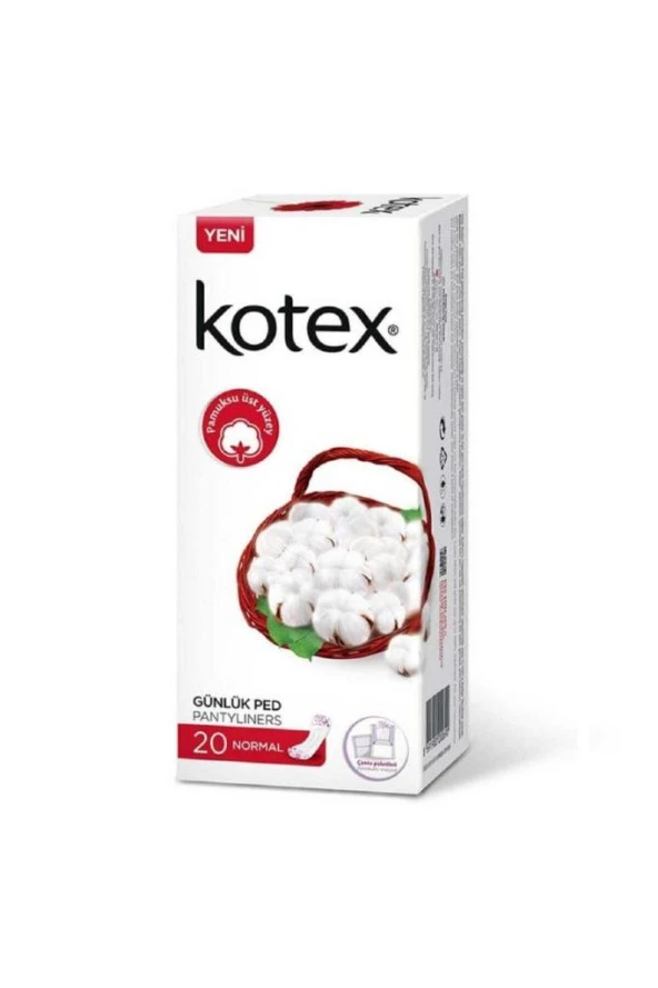 Kotex Anyday Günlük Ped 20 Adet