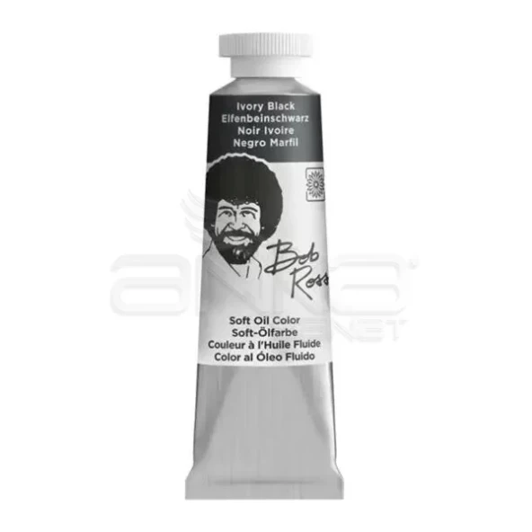 Bob Ross Yağlı Boya Çiçek Serisi 37ml-6707 Ivory Black