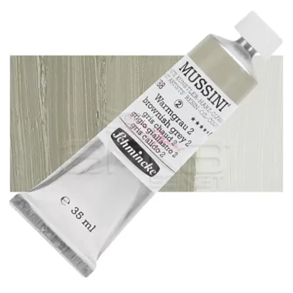 Mussini 35ml Yağlı Boya Seri:2 No:788 Brownish Grey 2 - 1