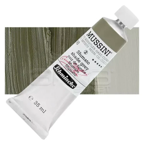 Mussini 35ml Yağlı Boya Seri:2 No:790 Shade Grey ürün görseli 1