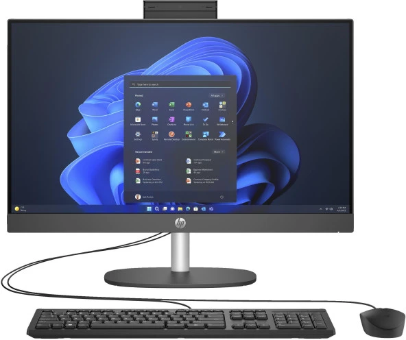 HP ProOne 240 G10 8T2W7ES i7-1355U 16GB 512SSD 23.8" FullHD FreeDOS All In One Bilgisayar ürün görseli 1