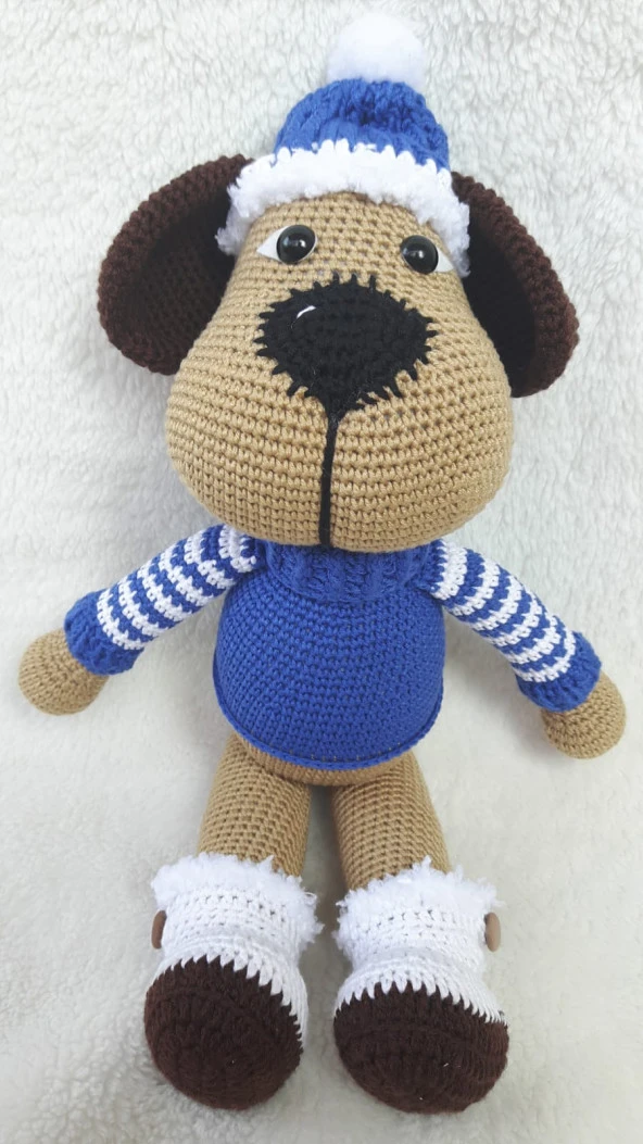 Tonton Köpüş Amigurumi Organik Oyuncak - 1