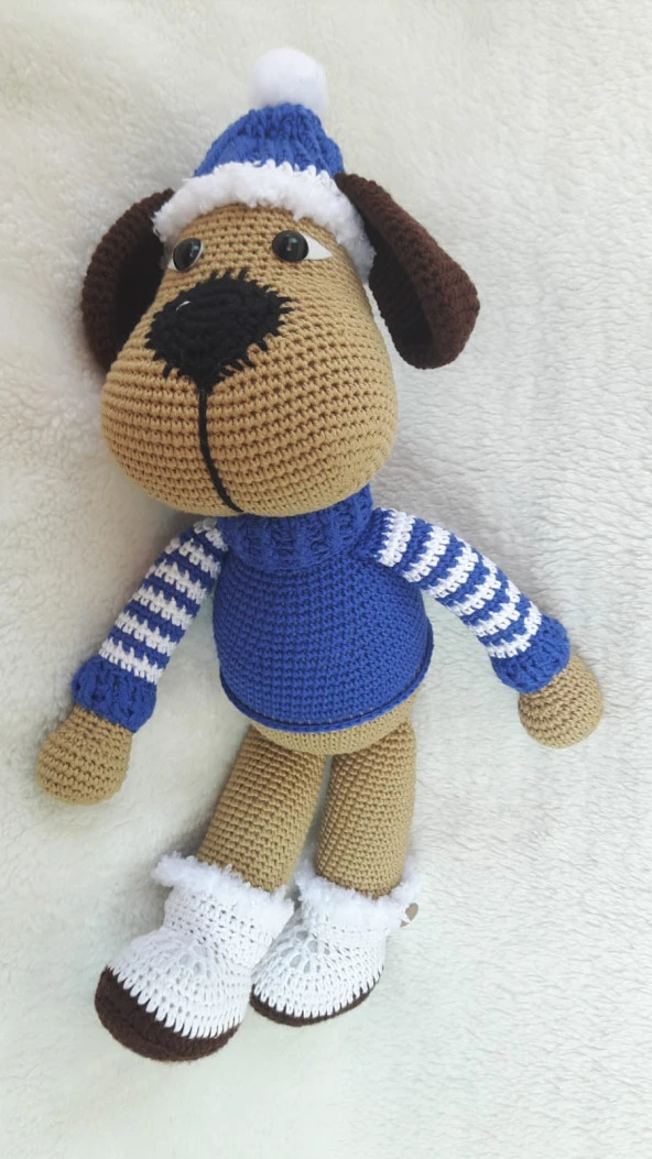 Tonton Köpüş Amigurumi Organik Oyuncak - 4