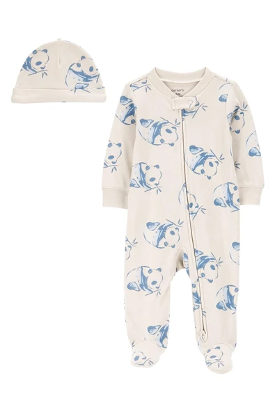 Carter's Layette Erkek Bebek Uyku Tulumu 1P599910 Karışık Renkli