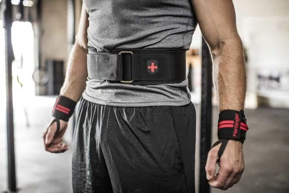 Harbinger 4 Inch Nylon Siyah Ağırlık Kemeri - 4