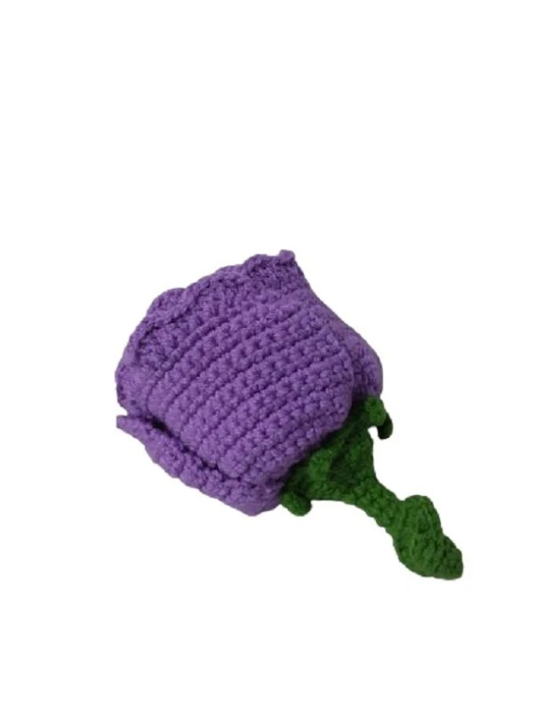 Sihirli Gül Bebek Amigurumi Organik Oyuncak - 2