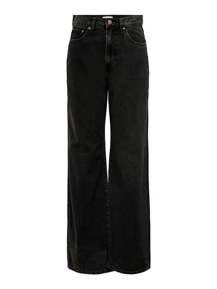 Only Hope Wide Leg Fit Kadın Jean Pantolon 15244217 - Resim 11