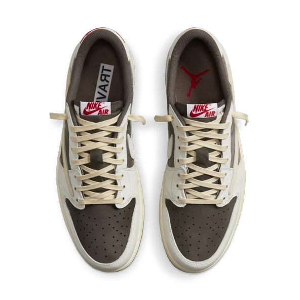 Nike Air Jordan 1 Low Travis Scott Reverse Mocha Sneaker Spor Ayakkabı DM7866-162 - 4