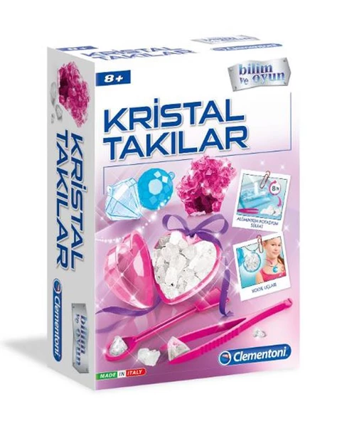 Clementoni Kristal Takılar Deney Seti 64599