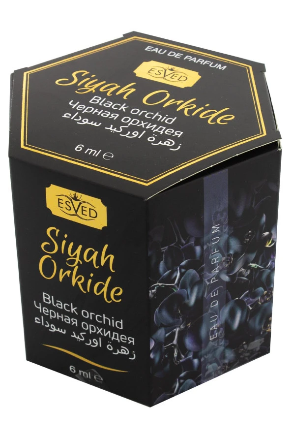 Siyah Orkide Kokusu Alkolsüz Esans 6Ml. 6'lı Paket ürün görseli 1