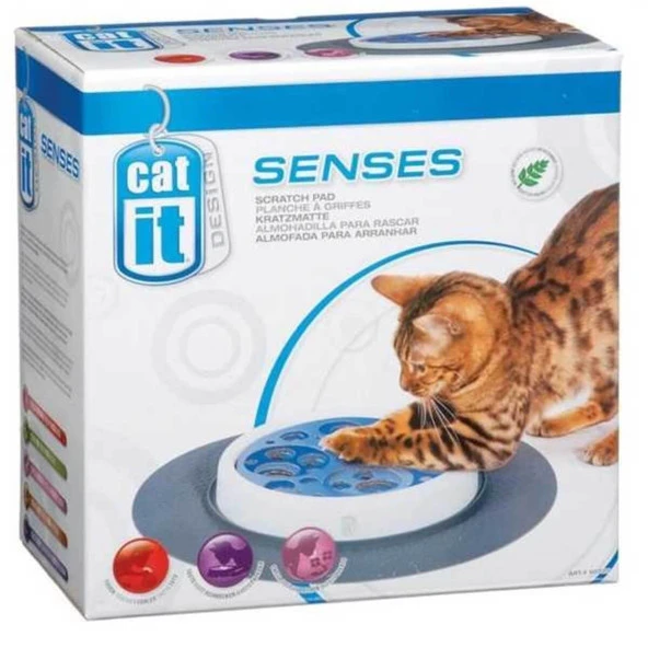 Catit Senses Scratch Pad Catnipli Kedi Tırmalama Oyuncağı