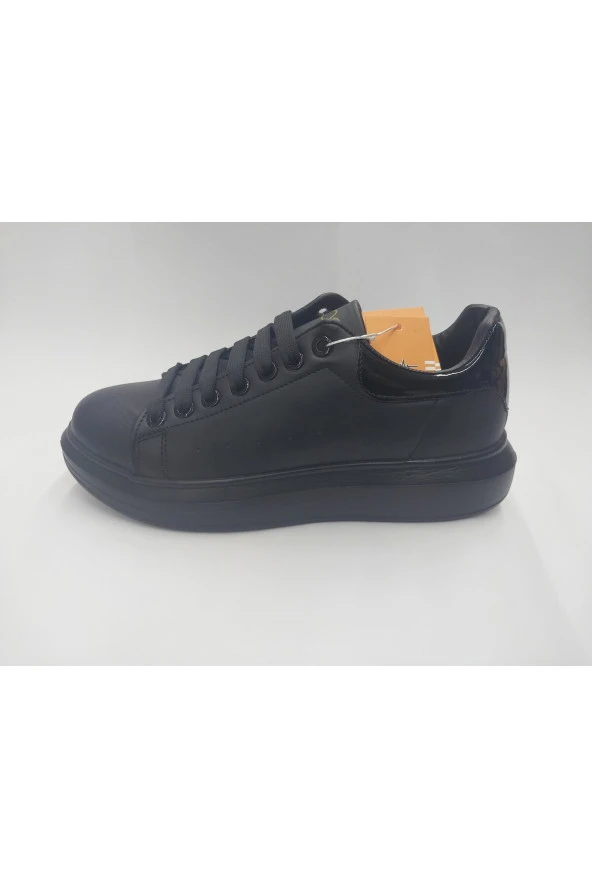 BEST OF B150 Siyah Kalın Tabanlı Günlük Erkek Sneaker Ayakkabı