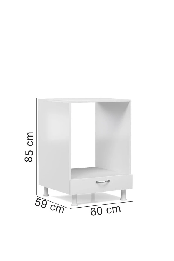 Ardeno Çekmeceli Ankastre Fırın Mutfak Dolabı - 3