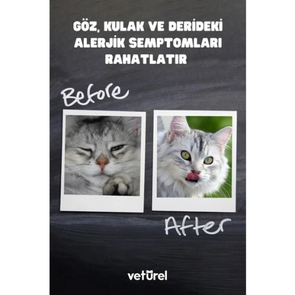 Vetürel Kedi Yüz Bakım Solüsyonu 100 ml - 5