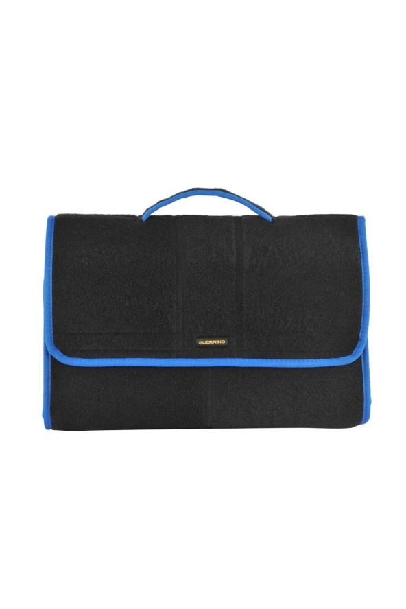 Maxi Araç Bagaj Organizer Bagaj Düzenleyici Çanta Mavi Kenarlı ürün görseli