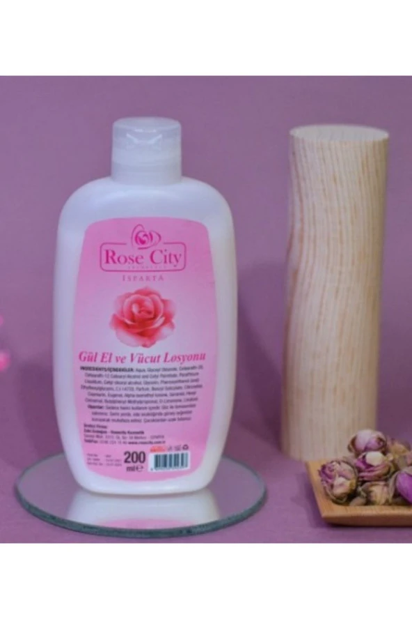 Rose City El Ve Vücut Losyonu 200 Ml