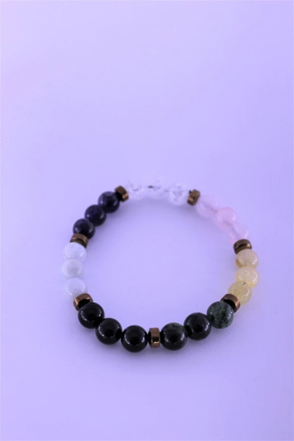 Koç Çakra Doğal Taş Bileklik Gerçek Taş Koç Burcu - 2