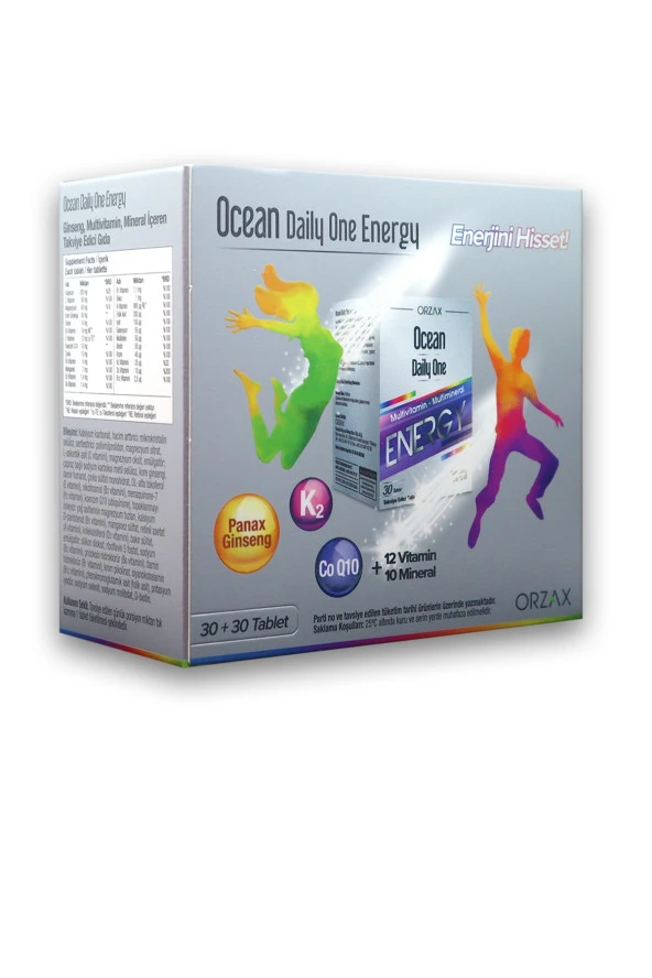 Ocean Daily One Energy 30 Tablet - 1 Alana 1 Bedava - 3