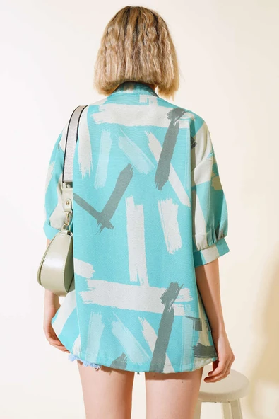 Hakim Yaka Gömlek Petrol Yeşili - 3