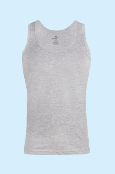 CEYLANOĞLU ERKEK RİBANA ASKILI ATLET 12 ADET  SİYAH L - Resim 8