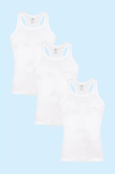 CEYLANOĞLU ERKEK RİBANA SPORCU ATLET 10 ADET  XL SİYAH - Resim 3