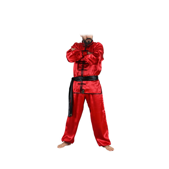 Dosmai Wushu Çençuan Elbisesi Kırmızı VS090
