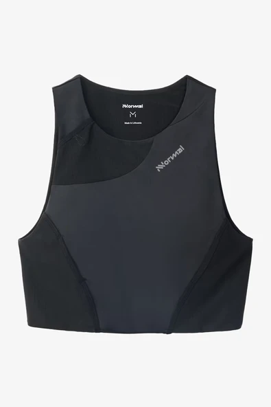 NNormal Trail Cropped Kadın Siyah Spor Bra N2CWTB1-001