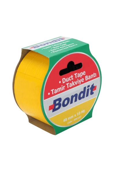 BNC197 TAMİR TAKVİYE BANTI SARI 48 mm 10 mt BONDİT