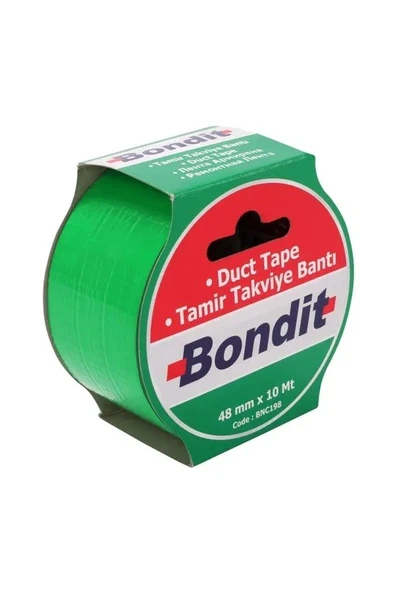 BNC198 TAMİR TAKVİYE BANTI YEŞİL 48 mm 10 mt BONDİT