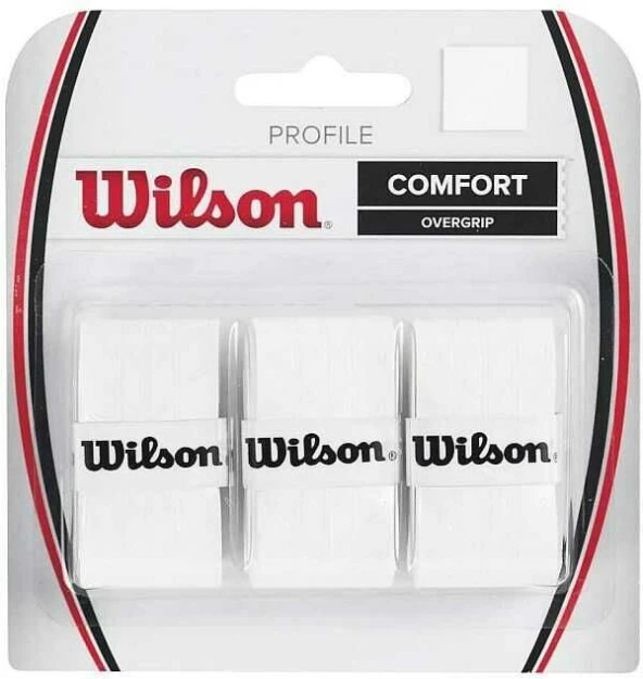 Wilson Pro Comfort 3'lü Beyaz Tenis Gribi WRZ4025WH - 2
