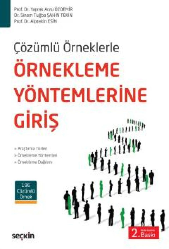 Çözümlü ÖrneklerleÖrnekleme Yöntemlerine Giriş Araştırma Türleri – Örnekleme Yöntemleri – Örnekleme Dağılımı