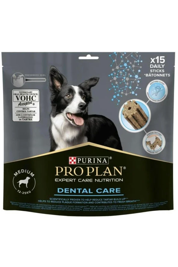 Pro Plan Dental Care Orta Irk Köpek Ödül Maması 345gr (15'li)