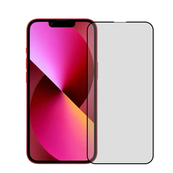 Apple iPhone 12 / 12 Pro Uyumlu 5D Tam Kaplayan Temperli Cam Ekran Koruyucu - Resim 2