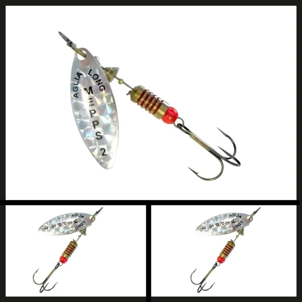 Uyguna-Yakala Gri No:1 Aglia Long Rainbo Söğüt  Döner Kaşık-ÖKŞ.007 ürün görseli