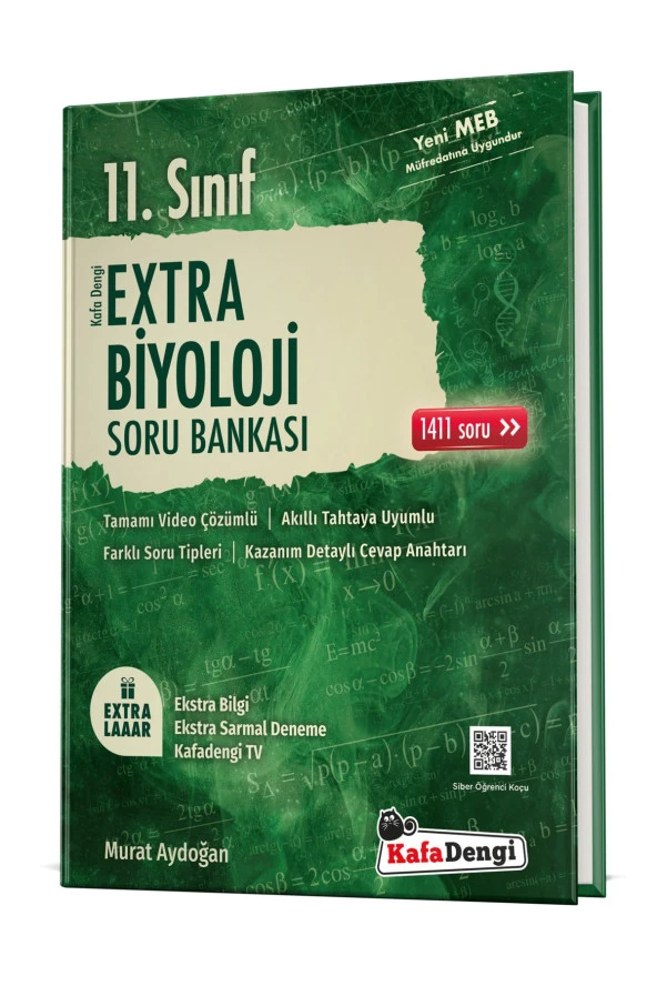 Kafadengi 11. Sınıf Extra Biyoloji Soru Bankası