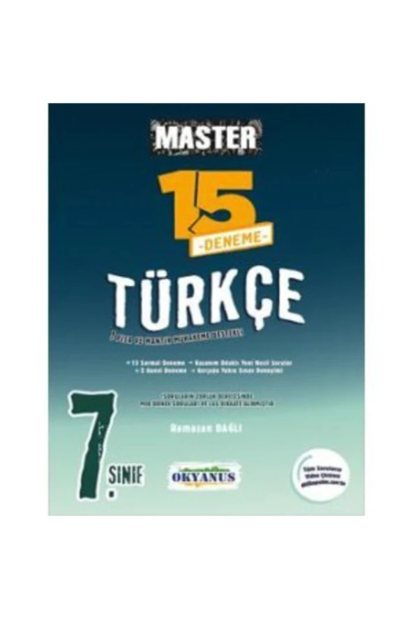 Okyanus 7.sınıf Master Türkçe Deneme