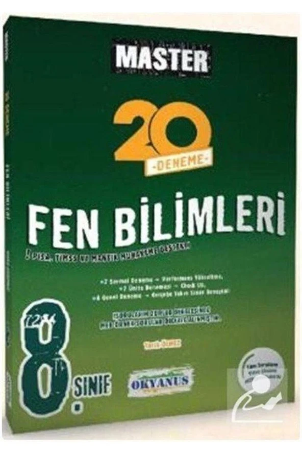 8. Sınıf Master 20 Fen Bilimleri Denemesi