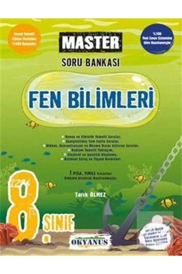 8. Sınıf Master Fen Bilimleri Soru Bankası