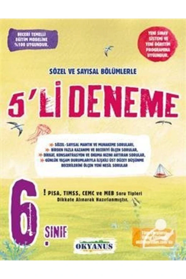 6. Sınıf 5'li Deneme