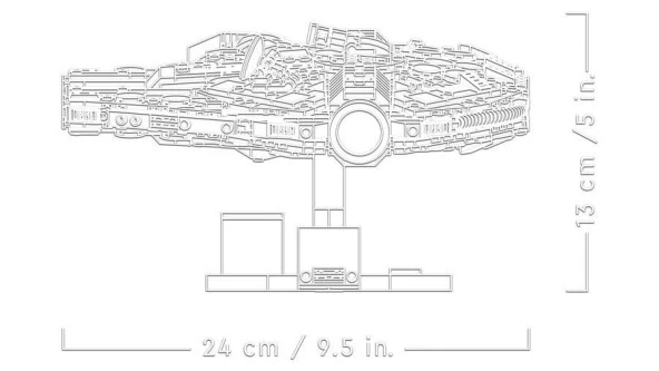 LEGO Star Wars 75375 Millennium Falcon - 3
