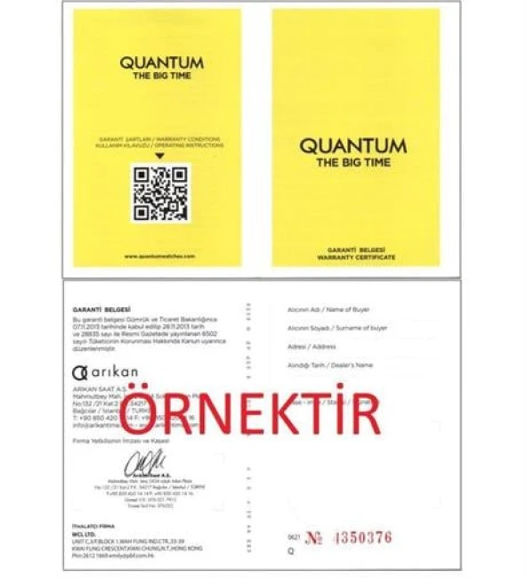 Quantum Q-Master QMG1105.399 Otomatik Erkek Kol Saati