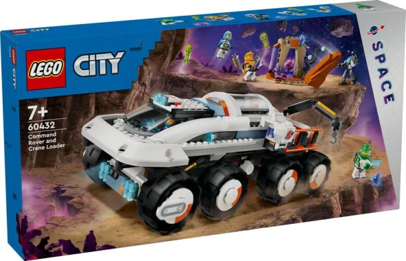 LEGO City 60432 Command Rover and Crane Loader