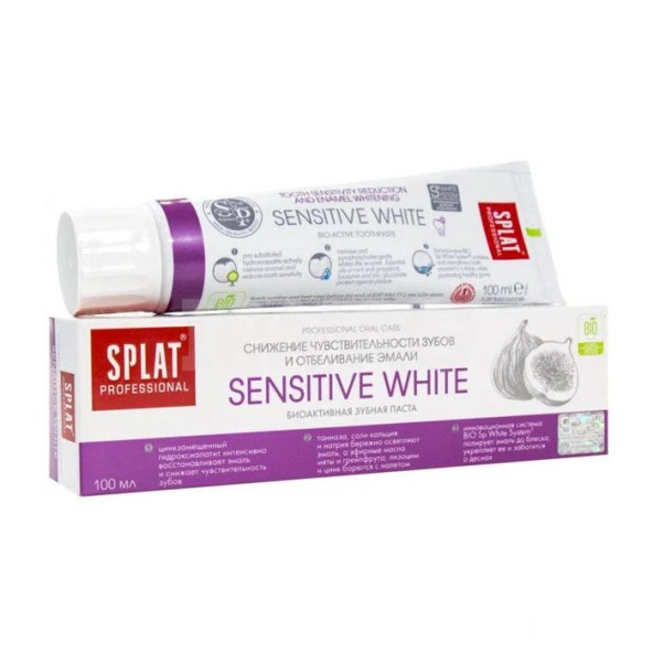 SPLAT SENSİTİVE WHİTE DİŞ MACUNU 100 ML