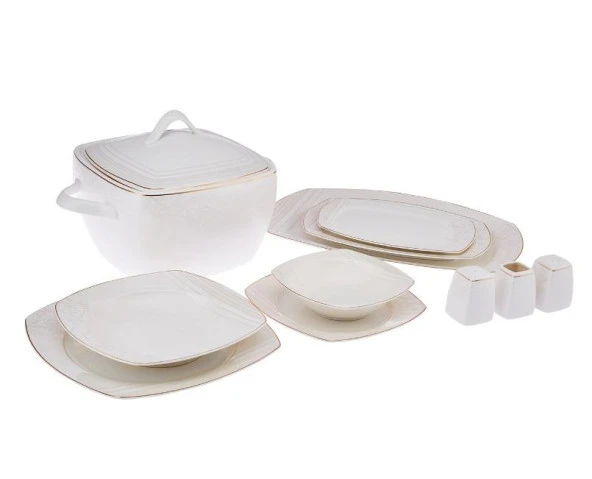 Emsan Yeni Nilüfer HS Bone 60 Parça Yemek Takımı - 2