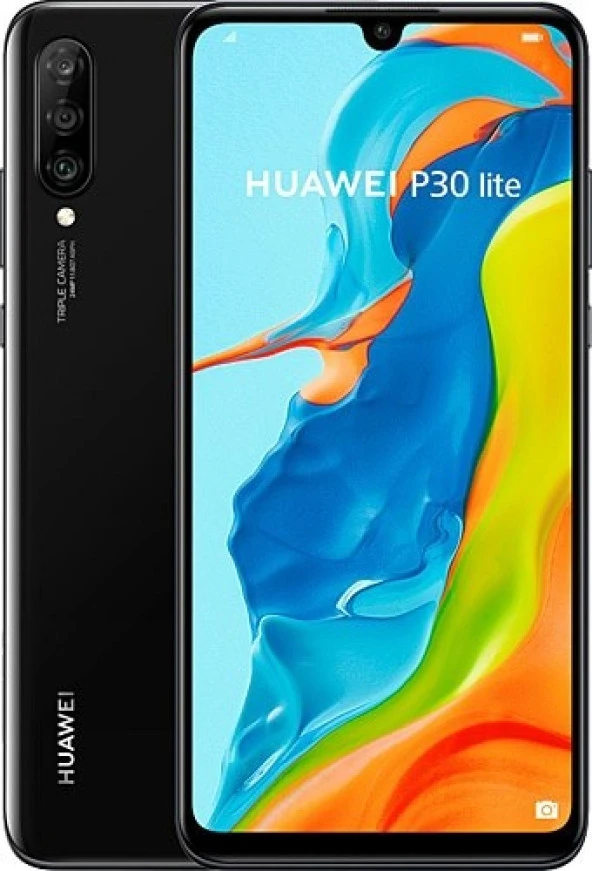 Huawei P30 lite Siyah 128 Gb 4 ram (Outlet Teşhir Ürünü)