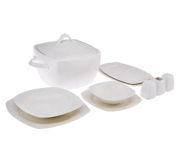 Emsan Yeni Begonya HS Bone 60 Parça Yemek Takımı - 6