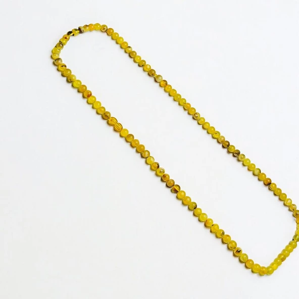 Yetişkin Damla Kehribar Kolye Hcz-Model JKL - 2