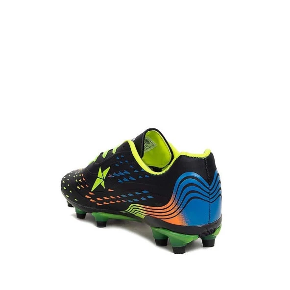 La Liga Erkek Çocuk Siyah Sarı Krampon Futbol Ayakkabısı - 3