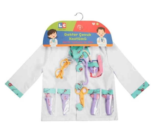 LC Let's Child Doktor Çocuk Kostümü Oyuncak 30896 - 2