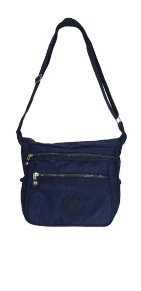 LV-2225 KRİNKIL KUMAŞ BÜYÜK BOY KADIN OMUZ ÇANTASI - Resim 5